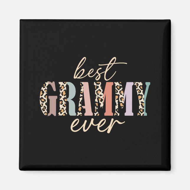 Grammy Ever Leopard Oma Mütter Day Magnet (Vorne)