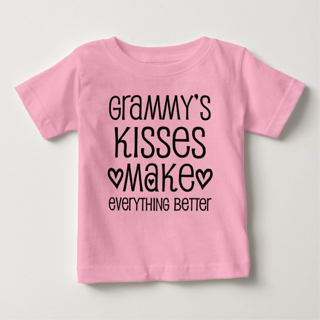 Grammy-Geschenk für Großtochter Baby T-shirt (Vorderseite)