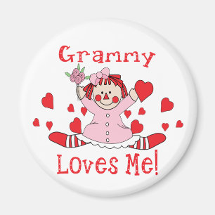 Grammy Liebe Rag Doll Magnet