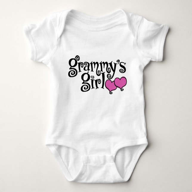 Grammy-Mädchen Baby Strampler (Vorderseite)