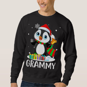 Grammy Penguins Weihnachtsmannmütze Weihnachten-Ma Sweatshirt
