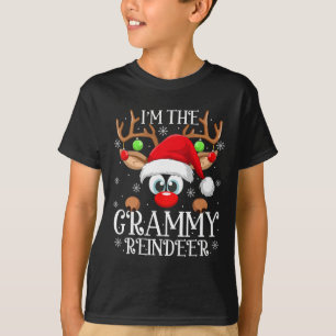 Grammy Rentier Weihnachten Familie Matching-Gruppe T-Shirt