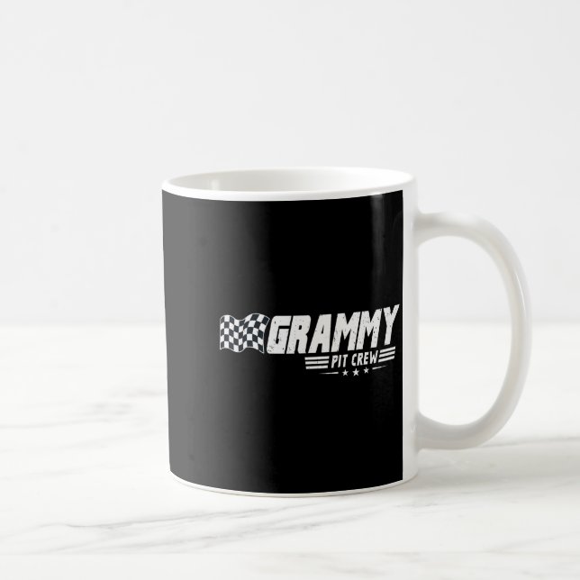 Grammy T Crew Race Car Birthday Family Racing  Kaffeetasse (Rechts)