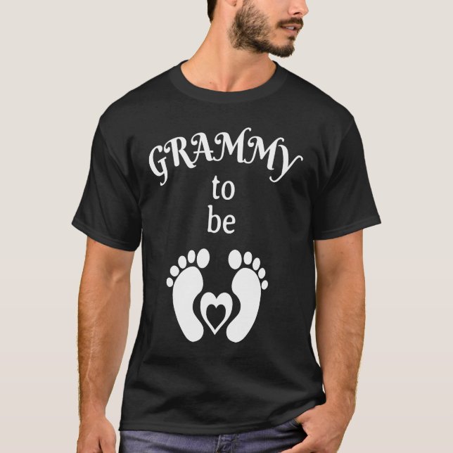 Grammy To Be Pregnancy Announcement for New Baby S T-Shirt (Vorderseite)