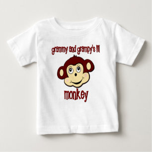 Grammy und Grampys lil Affe Baby T-shirt
