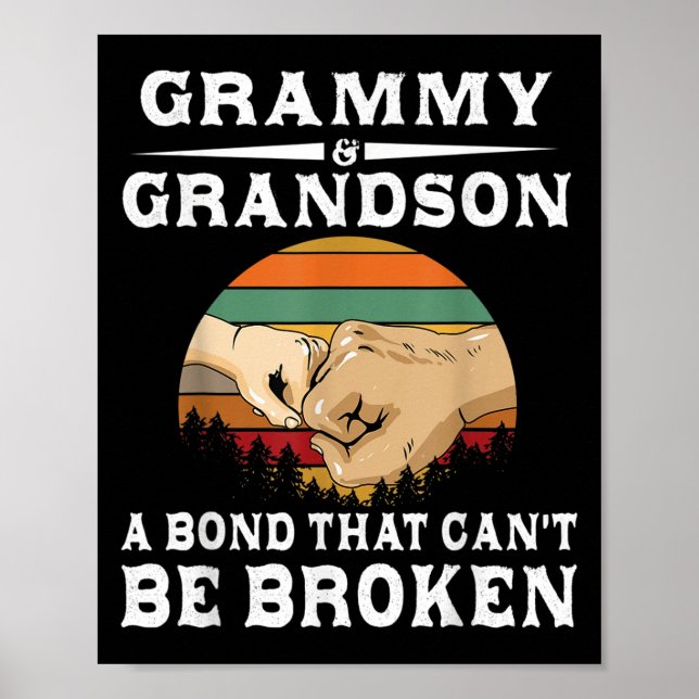 Grammy und Grandson eine Anleihe, die nicht zerbro Poster (Vorne)