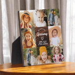 Grammy wir Liebe Sie Herz Holzfoto Collage Fotoplatte<br><div class="desc">Die Grammy We Liebe You Heart Modern Foto Collage Plaque ist ein berührendes und personalisiertes Geschenk, das Ihre Liebe für Ihre Großmutter zeigt. Diese hübsch gestaltete Gedenktafel besticht durch eine herzförmige Collage aus Foto, mit der Sie Ihre Lieblingsfamilienfotos in einem modernen und stilvollen Layout hinzufügen können. Die herzliche "Wir Liebe...</div>