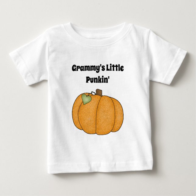 Grammy's Little Punkin' Baby T-shirt (Vorderseite)