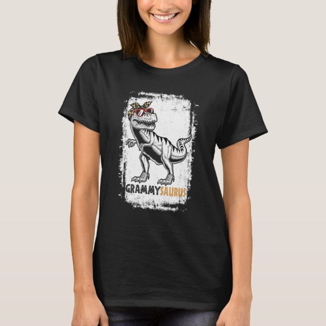Grammysaurus Rex Grandma Dinosaur Rex Grammy Sauru T-Shirt (Vorderseite)