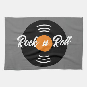 Gramophon Music Record Custom Küchentuch