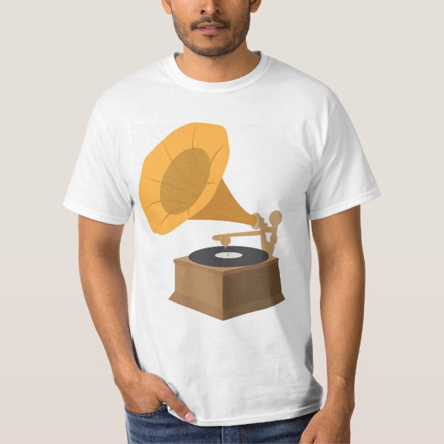 Gramophon T-Shirt (Vorderseite)