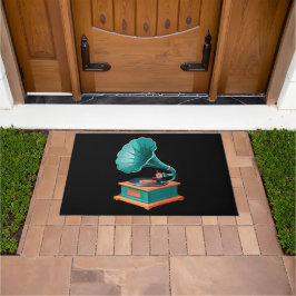 Gramophone Fußmatte