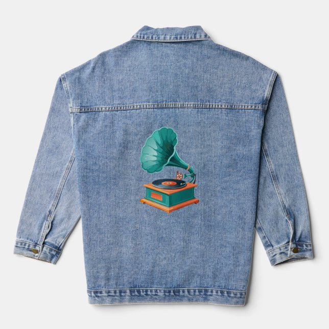 Gramophone Jeansjacke (Rückseite)