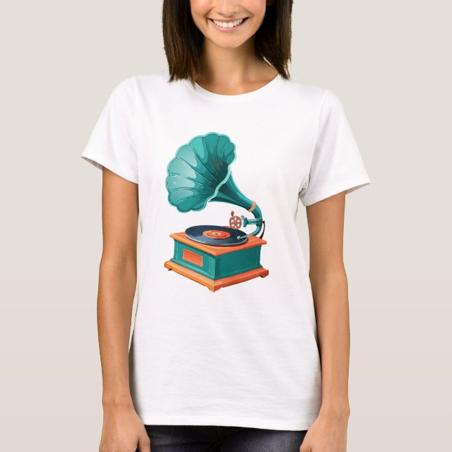 Gramophone T-Shirt (Vorderseite)