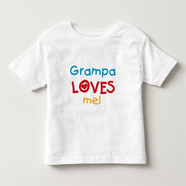 Grampa Lieben T - Shirt und Geschenke (Vorderseite)