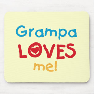 Grampa Lieben T - Shirt und Geschenke Mousepad