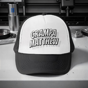 Grampa Modernes einfaches Cooles Comic Truckerkappe