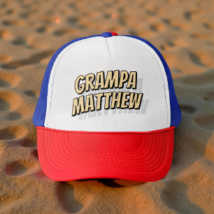 Grampa Modernes einfaches Cooles Comic Truckerkappe