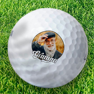Grampa Retro Vintager Spaß Golfball