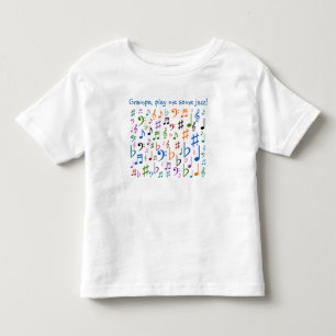 Grampa, spielen mich etwas Jazz! Kleinkind T-shirt