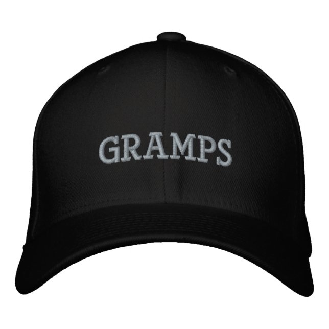 Grampen Bestickte Baseballkappe (Vorderseite)