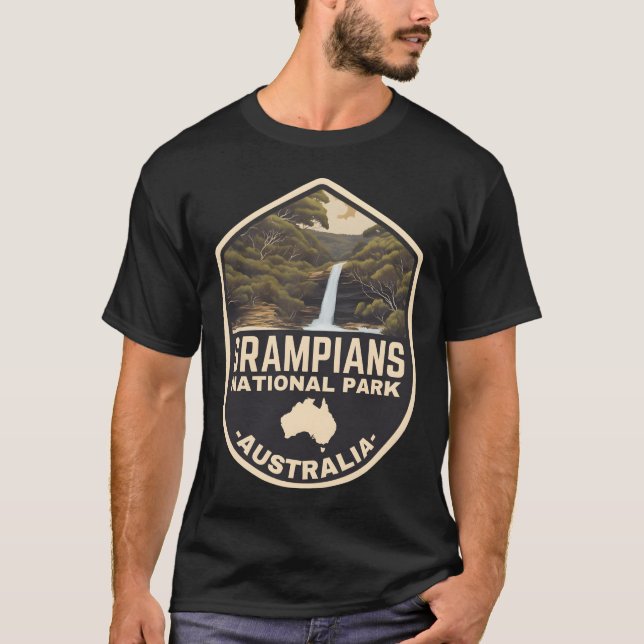 Grampians � der endlose Horizont Australiens T-Shirt (Vorderseite)