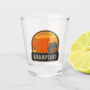 Grampians Nationalpark Australien Vintage Schnapsglas
