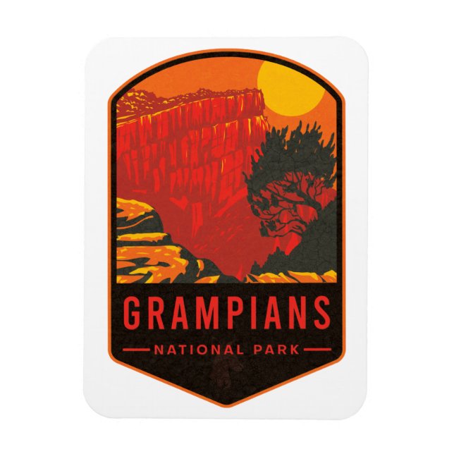 Grampians-Nationalpark Magnet (Vertikal)