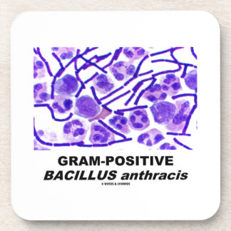 Grampositiver Bazillus Anthracis (Bakterien) Untersetzer