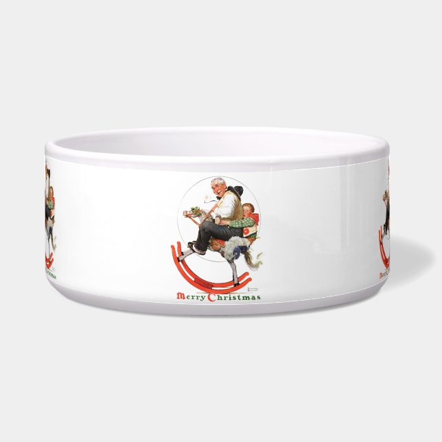 Gramps auf Schaukelpferd Napf (Vorderseite)