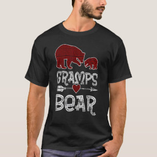 Gramps Bear Buffalo Roter Kariert Arrow Weihnachte T-Shirt