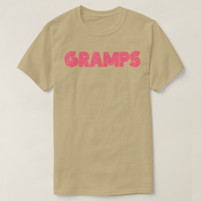 Gramps Donut Großvater Doughnut Lover Party  T-Shirt (Design vorne)