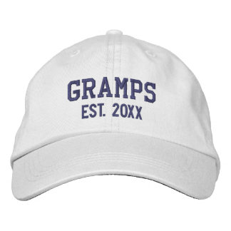 Gramps Est Etablierte Personalisiert Bestickte Baseballkappe