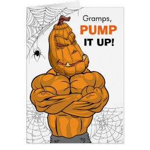 Gramps Halloween Jack o' Lantern
