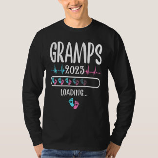 Gramps Loading 2023 Funny Pregnancy Ankündigung T-Shirt