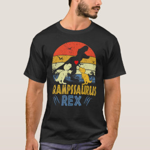Gramps Saurus Rex Dinosaurier Gramps 2 Kids Family T-Shirt