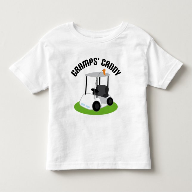 Gramps Transportgestell (Golf) Kleinkind T-shirt (Vorderseite)