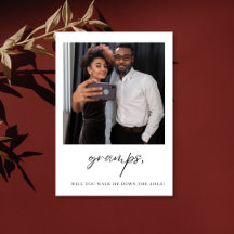 Gramps werden Sie mich den Aisle-Vater hinunter la