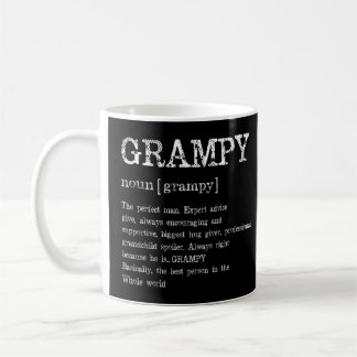 Grampy Definition Großvater Vatertag Kaffeetasse