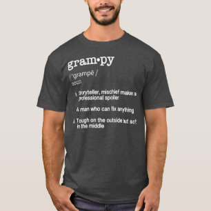 Grampy Definition    TFunny Cool Geschenk T-Shirt