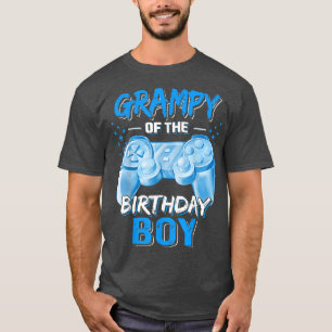 Grampy der Geburtstagsjunge Matching Video Game Bi T-Shirt