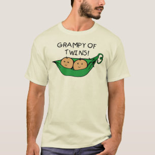 Grampy der Zwillings-Hülse T-Shirt