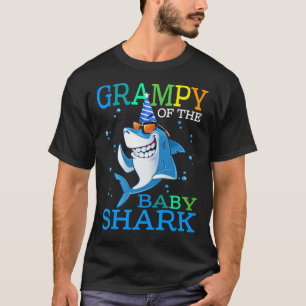 GRAMPY des Baby Shark Birthday Brother Shark Sh T-Shirt