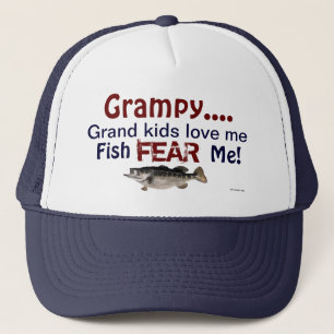 Grampy... Große Kinder Liebe Ich Fisch Angst mich Truckerkappe