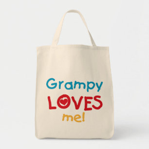 Grampy Lieben T - Shirt und Geschenke Tragetasche