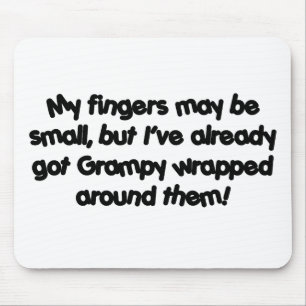 Grampys eingewickelt mousepad