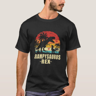 Grampysaurus T Rex Dinosaurier Grampy Saurus Famil T-Shirt