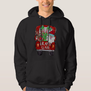 Grams Claus Christmas - Rentier und Weihnachtsmann Hoodie