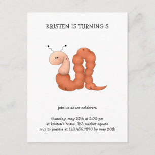 Gram's Garden ・ Roter Wurm Einladung