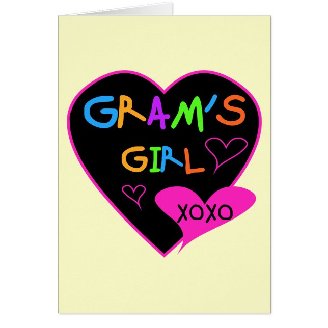 Gram's Girl Custom T - Shirt, Tasse, Tasten, Hülle (Vorne)